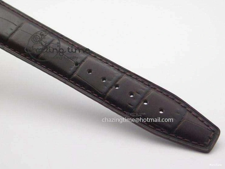 MIROTIME 0425 Modern Portofino SCHAFFHAUSEN RG MKF 1:1 V2 Best Edition White Dial On Brown Leather Strap A 7344